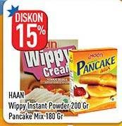 Promo Harga HAAN Wippy Cream/Pancake Mix  - Hypermart