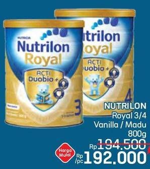 Promo Harga Nutrilon Royal 3/4 Susu Pertumbuhan  - LotteMart