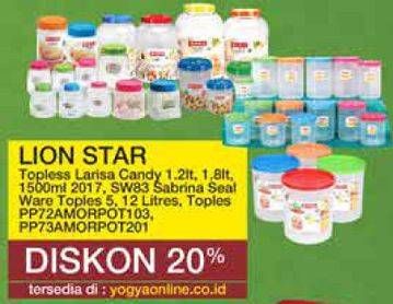 Promo Harga LION STAR Kotak Penyimpanan  - Yogya