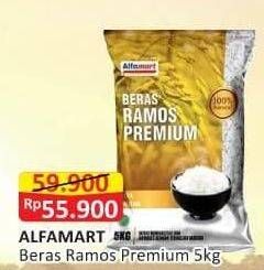 Promo Harga Alfamart Beras Setra Ramos Premium 5000 gr - Alfamart