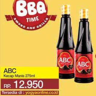 Promo Harga ABC Kecap Manis 275 ml - Yogya