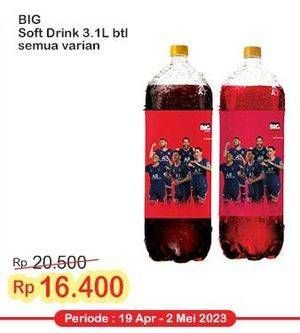 Promo Harga Aje Big Cola Minuman Soda All Variants 3100 ml - Indomaret