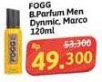 Promo Harga Fogg Body Spray Men Royal Dynamic, Marco 120 ml - Alfamidi