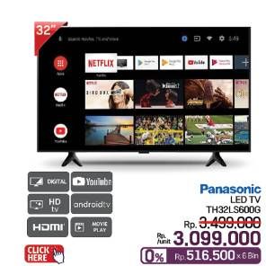 Promo Harga Panasonic TH-32LS600G 32 Inch LED HD Smart TV  - LotteMart