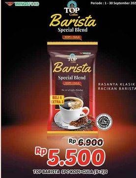 Promo Harga Top Coffee Barista Special Blend per 6 pcs 25 gr - Alfamidi