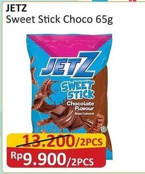 Promo Harga Jetz Stick Snack Chocofiesta 65 gr - Alfamart