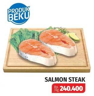 Promo Harga Salmon Steak  - Lotte Grosir