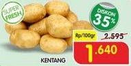 Promo Harga Kentang per 100 gr - Superindo