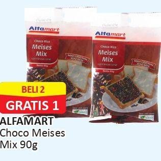 Promo Harga ALFAMART Meises Choco Meises Mix 90 gr - Alfamart