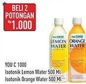Promo Harga You C1000 Isotonic Drink Orange Water, Lemon Water 500 ml - Hypermart