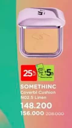 Promo Harga Somethinc Coverbi Cushion No 2.5 Linen  - Watsons