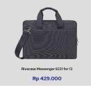Promo Harga Rivacase 8221 Sleeve 13 Inch  Black  - iBox
