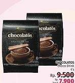 Promo Harga Chocolatos Chocolate Bubuk Choco per 4 sachet 28 gr - LotteMart