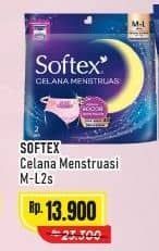Promo Harga Softex Celana Menstruasi All Size 2 pcs - Alfamart