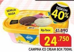 Promo Harga Campina Ice Cream All Variants 700 ml - Superindo