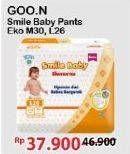 Promo Harga Goon Smile Baby Ekonomis Pants L26, M30 26 pcs - Alfamart