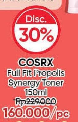 Promo Harga COSRX Propolis Synergy Toner 150 ml - Guardian