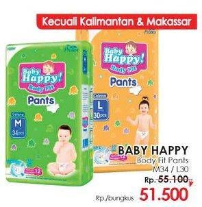 Promo Harga BABY HAPPY Body Fit Pants M34, L30  - LotteMart
