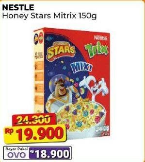 Promo Harga Nestle Honey Star Cereal Breakfast Mix Trix 150 gr - Alfamart