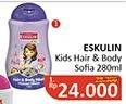Promo Harga ESKULIN Kids Hair & Body Wash Sofia 280 ml - Alfamidi