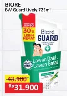 Promo Harga Biore Guard Body Foam Lively Refresh 725 ml - Alfamart