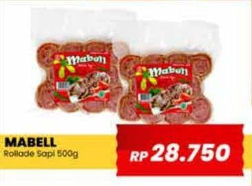 Promo Harga Mabell Rolade Sapi 500 gr - Yogya