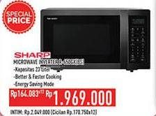 Promo Harga SHARP R-650GX (BS)  - Hypermart