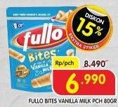 Promo Harga Fullo Bites Vanilla Milk 80 gr - Superindo