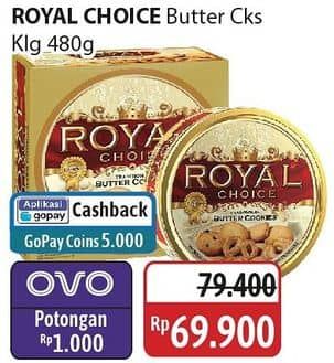 Promo Harga Danish Royal Choice 480 gr - Alfamidi