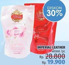 Promo Harga CUSSONS IMPERIAL LEATHER Body Wash 400 ml - LotteMart