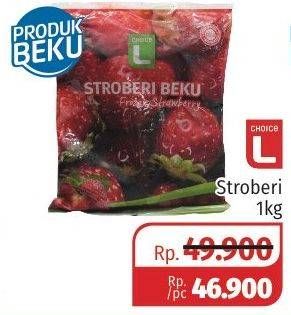 Promo Harga CHOICE L Strawberry Super 1 kg - Lotte Grosir