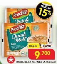 Promo Harga Prochiz Quick Melt Slice 85 gr - Superindo
