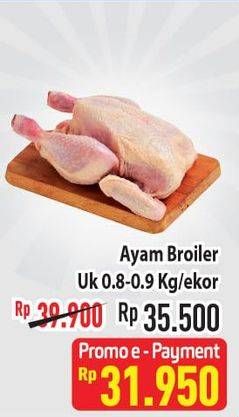 Promo Harga Ayam Broiler 800 gr - Hypermart