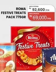 Promo Harga Roma Festive Treats 765 gr - Carrefour