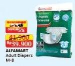 Promo Harga ALFAMART Adult Diapers M8 8 pcs - Alfamart