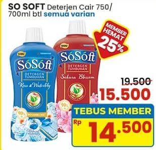 Sosoft Deterjen Cair