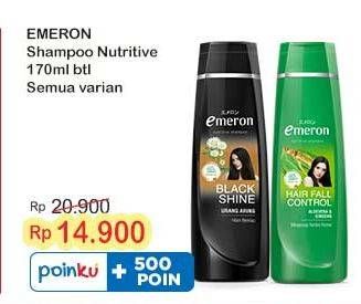 Promo Harga Emeron Shampoo All Variants 170 ml - Indomaret