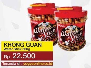 Promo Harga KHONG GUAN Wafer Stick 500 gr - Yogya