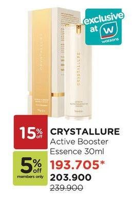 Promo Harga WARDAH Crystallure Activating Booster Essence 30 ml - Watsons