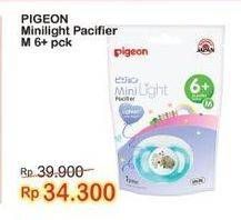 Promo Harga PIGEON Mini Light Pacifier/SLC pacifier ST2  - Indomaret
