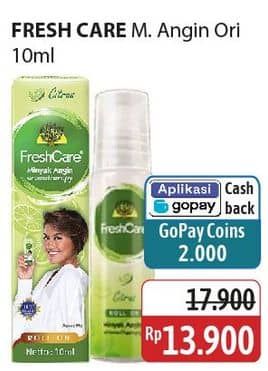 Promo Harga Fresh Care Minyak Angin Aromatherapy Kayu Putih 10 ml - Alfamidi