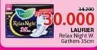 Promo Harga Laurier Relax Night Gathers 35cm 16 pcs - Alfamidi