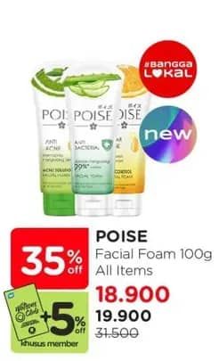 Poise Facial Foam