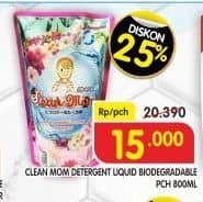 Promo Harga CLEAN MOM Biodegradable Laundry Detergent 800 ml - Superindo