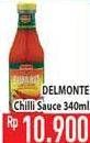 Promo Harga DEL MONTE Sauce Chilli 340 ml - Hypermart