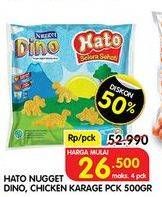HATO Nugget Dino/ Chicken Karage 500 g