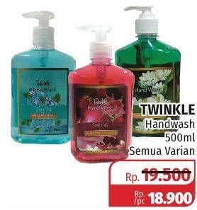 Promo Harga TWINKLE Hand Wash All Variants 500 ml - Lotte Grosir