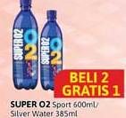 Promo Harga Super O2 Silver Oxygenated Drinking Water Sportivo 385 ml - Alfamidi