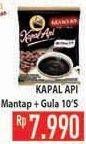 Promo Harga Kapal Api Kopi Mantap + Gula per 10 sachet - Hypermart