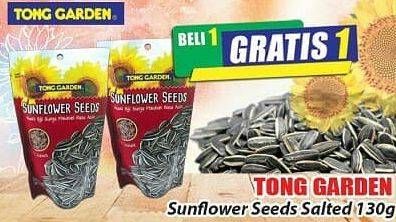 Promo Harga TONG GARDEN Sunflower Seeds 130 gr - Hari Hari